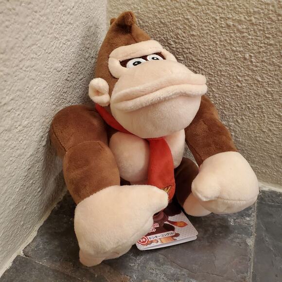 Plush - Donkey Kong 10 Inch (NEW) - Super Mario - Nintendo - Picture 3 of 8